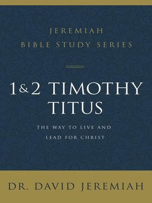 cover image of 1 and 2 Timothy and Titus